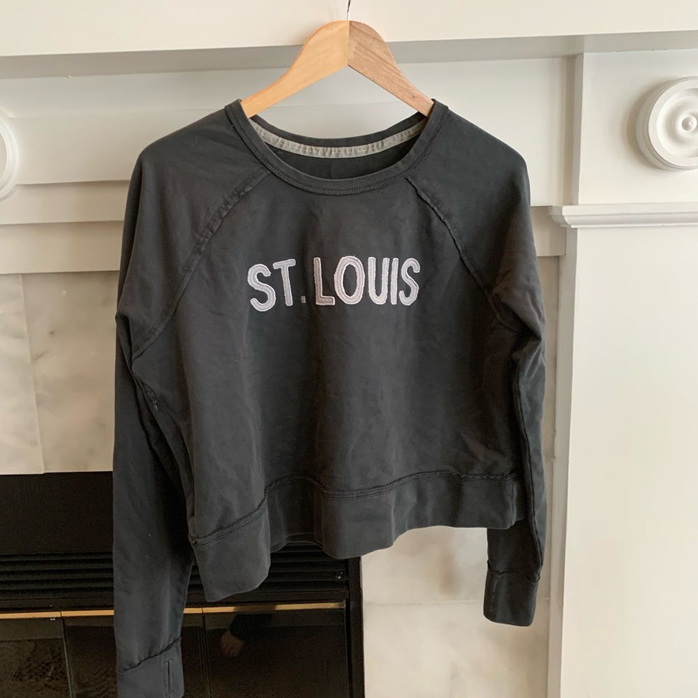 Women’s Grey ‘St. Louis’ Crew Neck Size Small